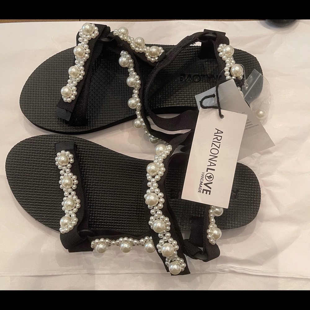 Sandals gone glam